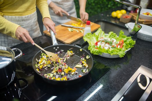 colorful stir fry