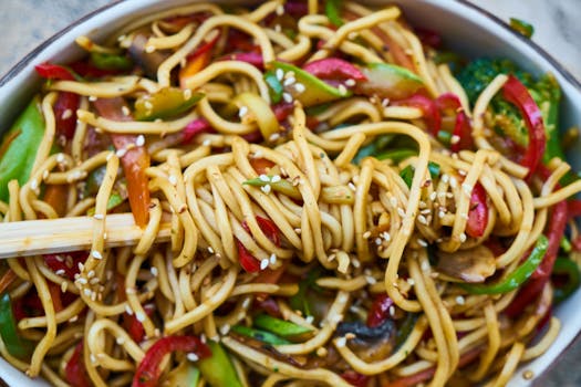 delicious veggie stir-fry