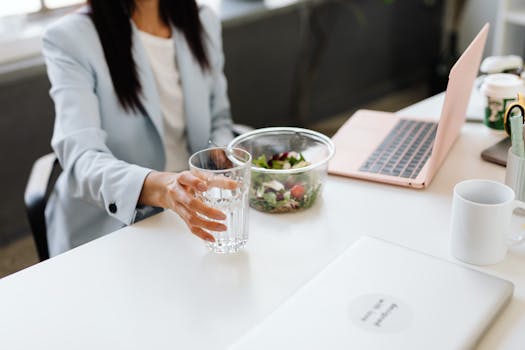 balanced diet and hydration