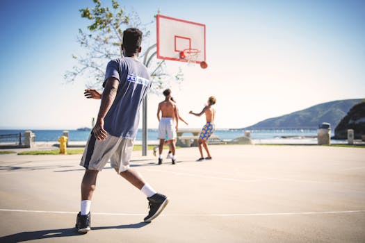 man enjoying outdoor exercise