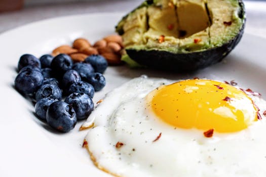 balanced meals with healthy fats